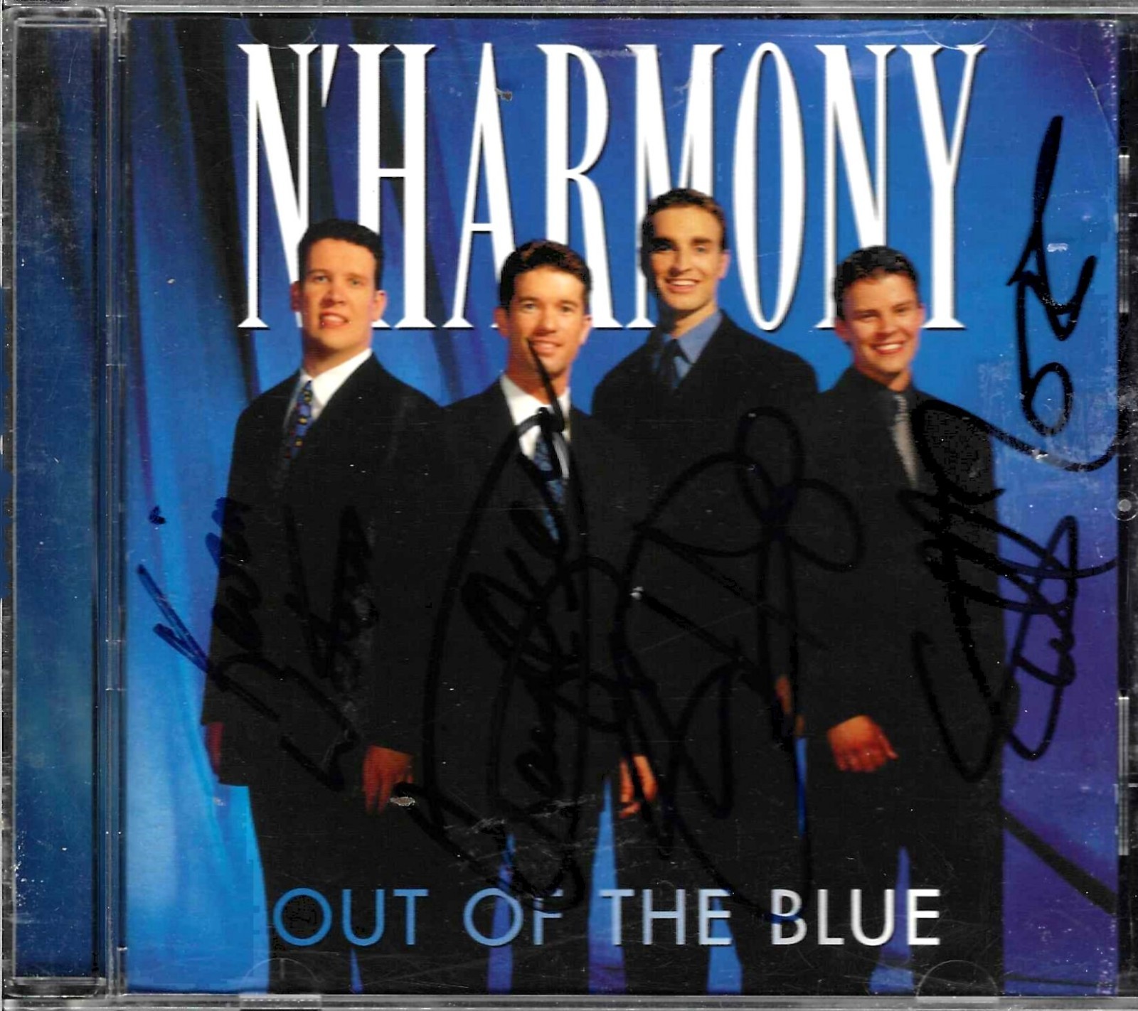 N’HARMONY……”OUT OF THE BLUE”…..AUTOGRAPHED…….RARE HTF OOP CD