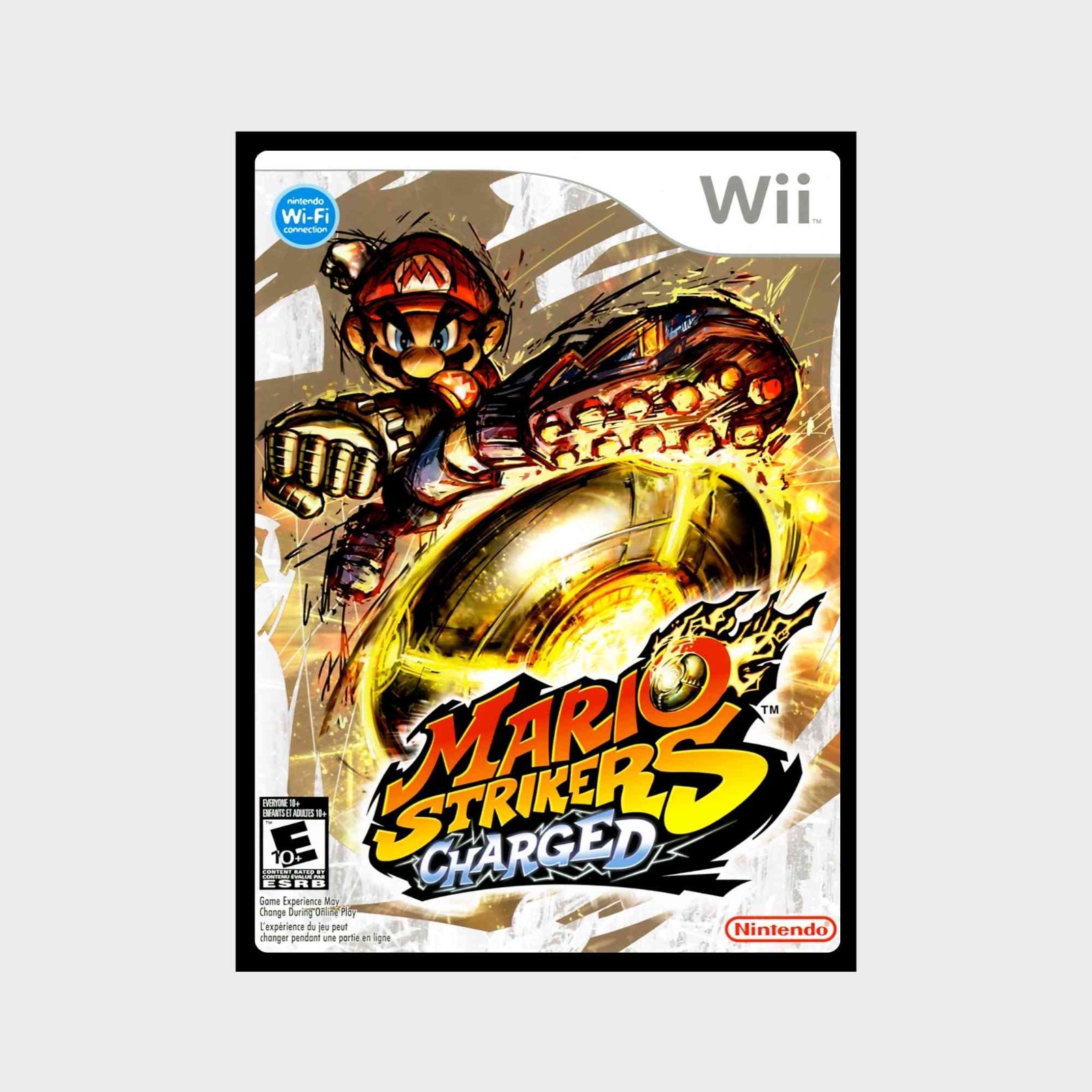 Poster Mario Strikers Charged Nintendo Wii BOX ART Unframed Poster Print B1361