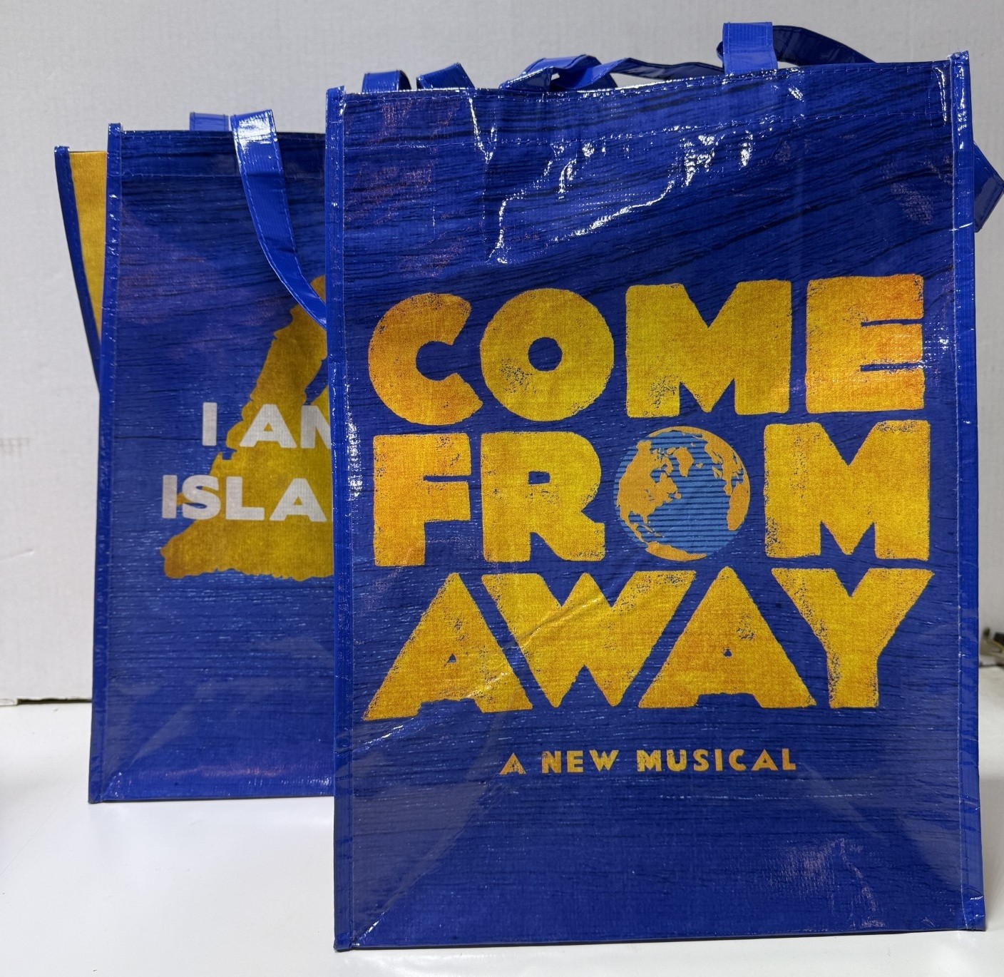 COME FROM AWAY a new MUSICAL BROADWAY + 2 PCS Reusable Bag 2pcs + NEW! OFFICIAL!
