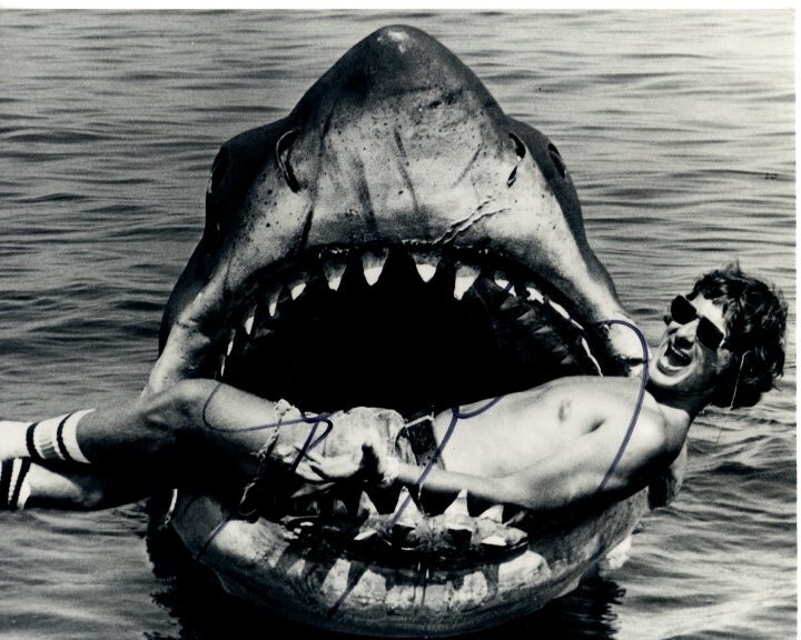 STEVEN SPEILBERG Signed 8×10 JAWS Photo w/ Hologram COA