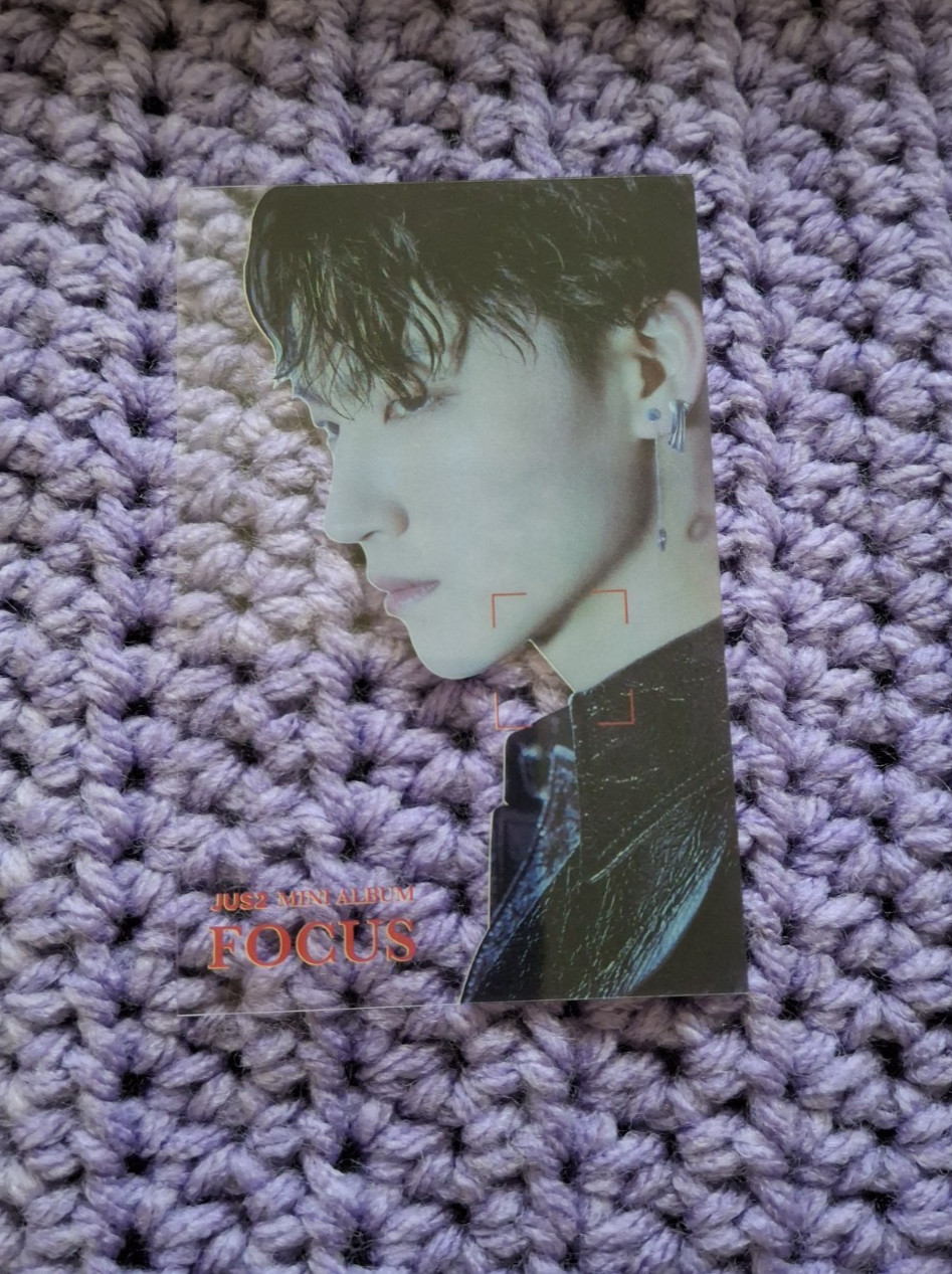 GOT7 JB | JUS2 Focus Album Official Kpop Photocard Special Ver