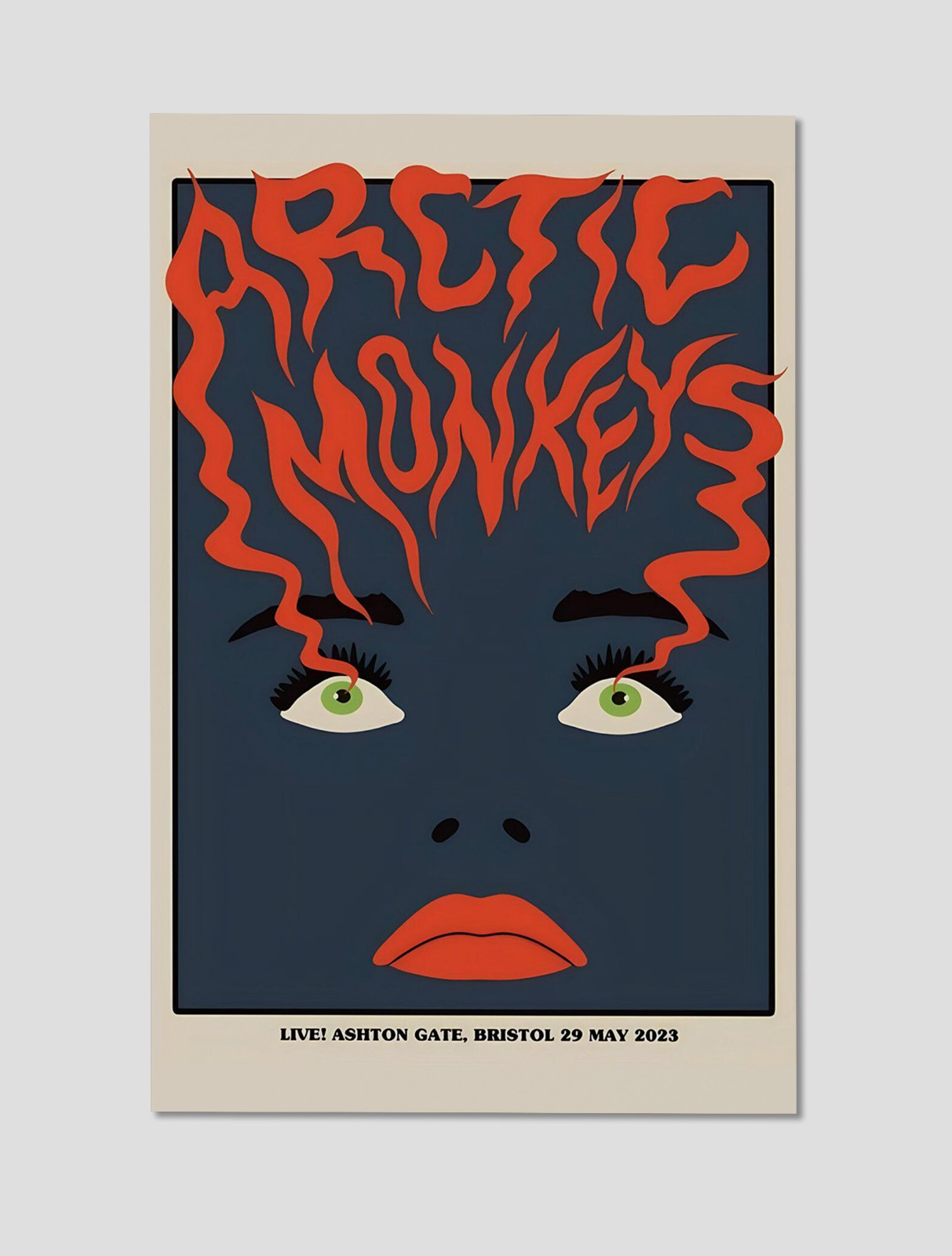 Arctic Monkeys Ashton Gate Bristol Concert Giclee Print Poster 11×17 Wall Art