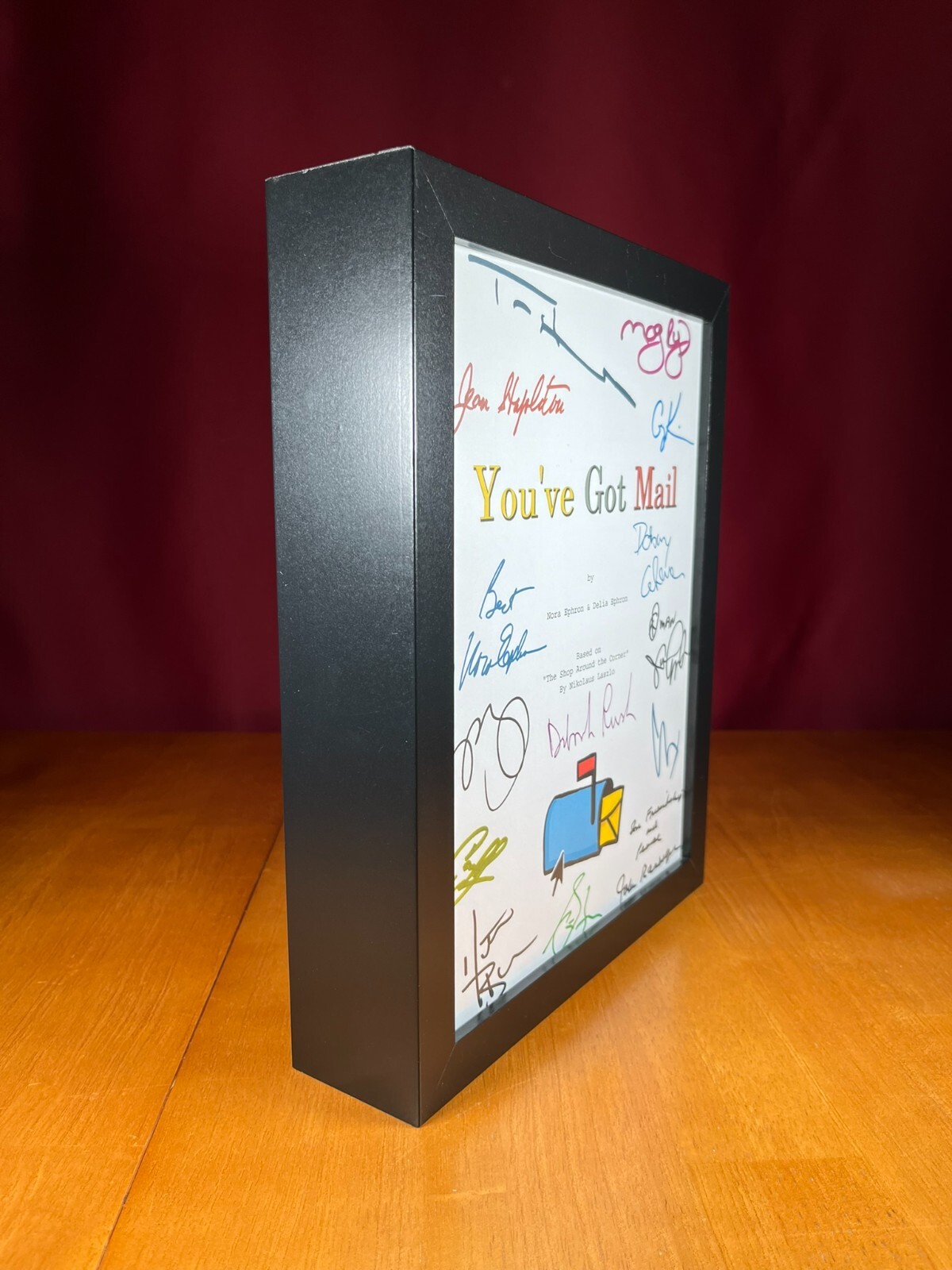 You’ve Got Mail Script Signed- Autograph Reprints- 131 Pgs- Tom Hanks, Meg Ryan