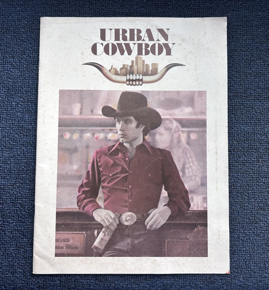 Urban Cowboy 1980 ORIGINAL Pressbook Souvenir Program John Travolta Debra Winger