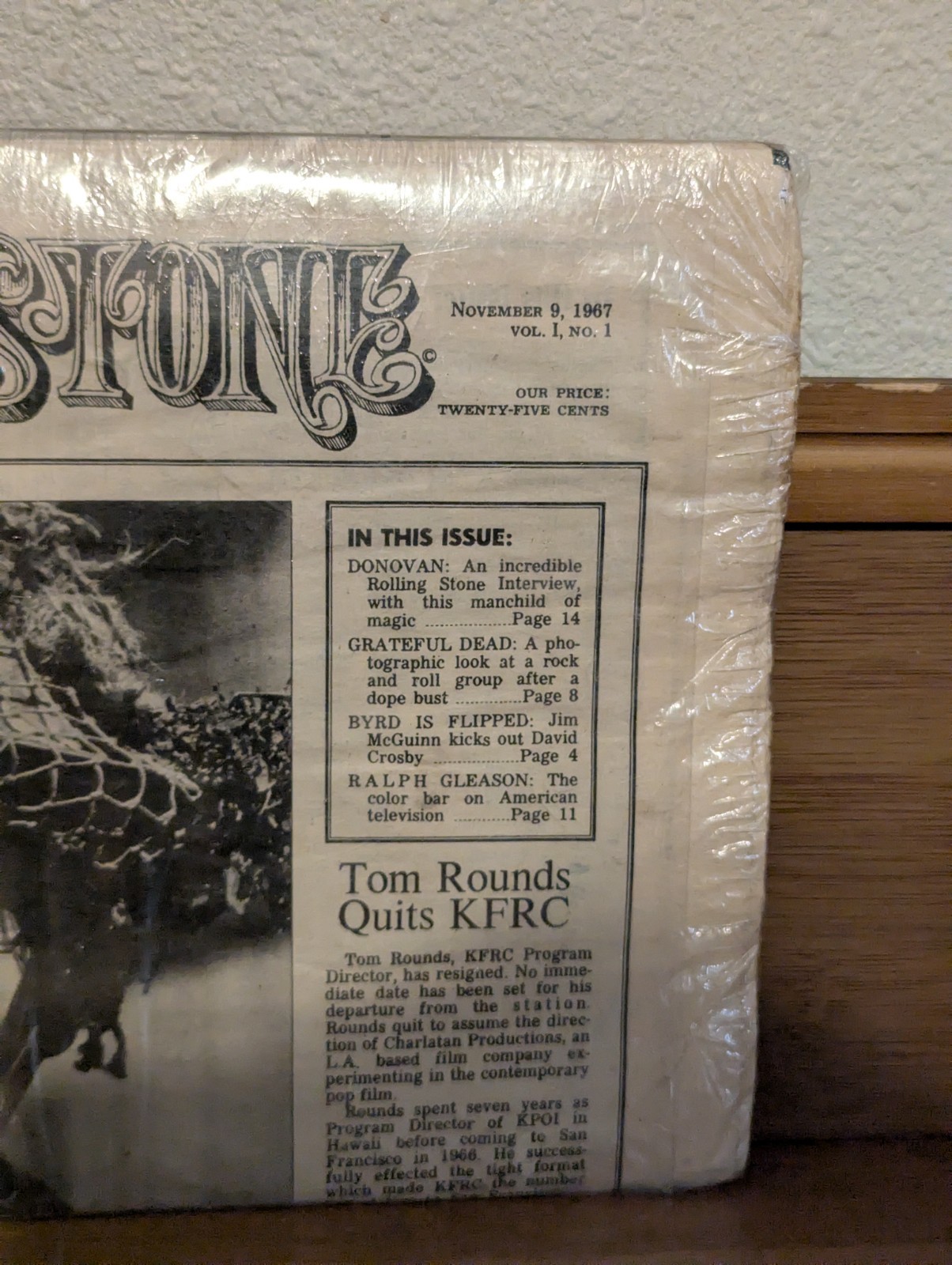 Rolling Stone Magazine, Issue #1 (November 9, 1967) – Authentic First Edition…