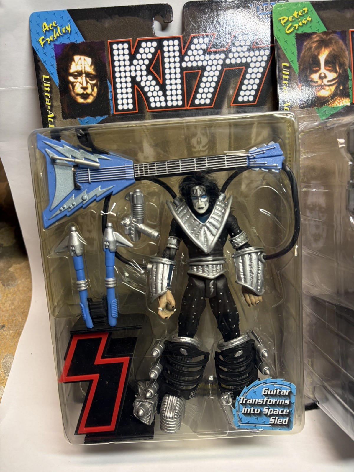 KISS McFarlane Toys Ultra Action Figure 1997 Letters Complete Set of 4 Albums