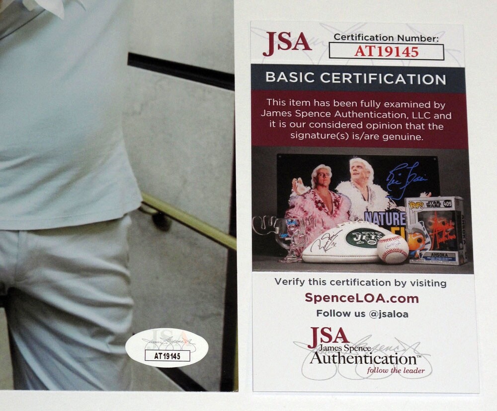 Zach Galifianakis signed “THE HANGOVER” 11×14 Photo ALAN Autographed JSA COA