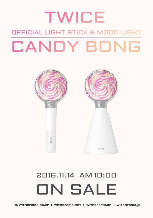 TWICE / Official Light Stick Penlight CANDYBONG Early Model 2017 Mood Light KPOP