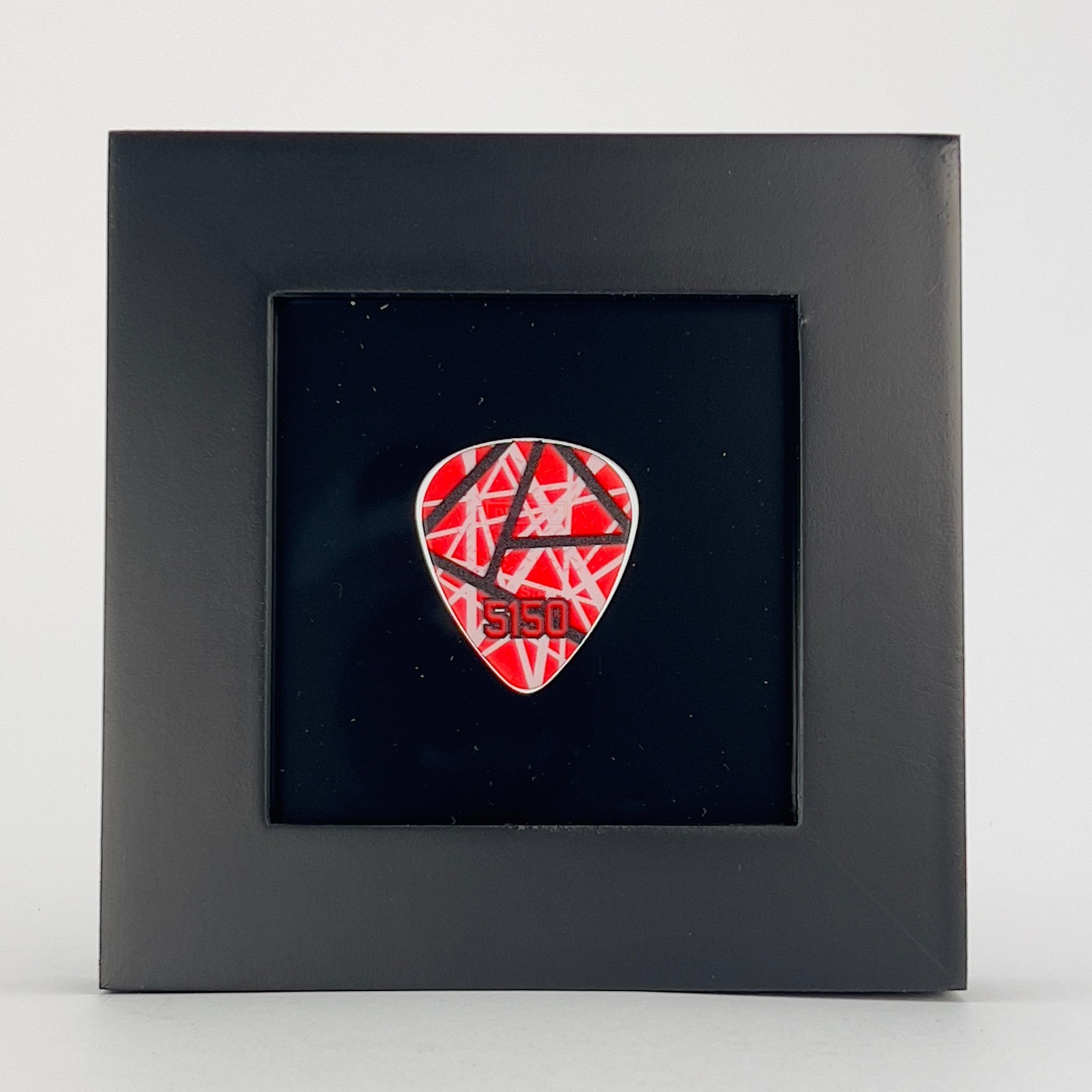 Plectrum SPECTRUM™ 3″ x 3″ BLACK #351 Regular Guitar Pick Display FRAME!