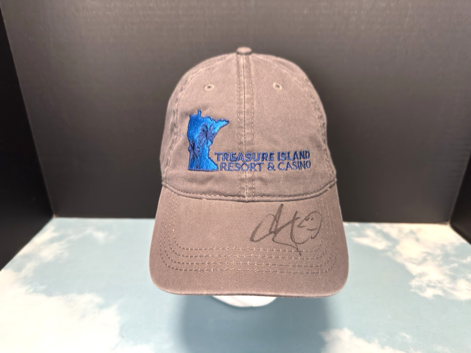 Adam Sandler Signed Autographed Treasure Island Resort & Casino MN Hat Cap