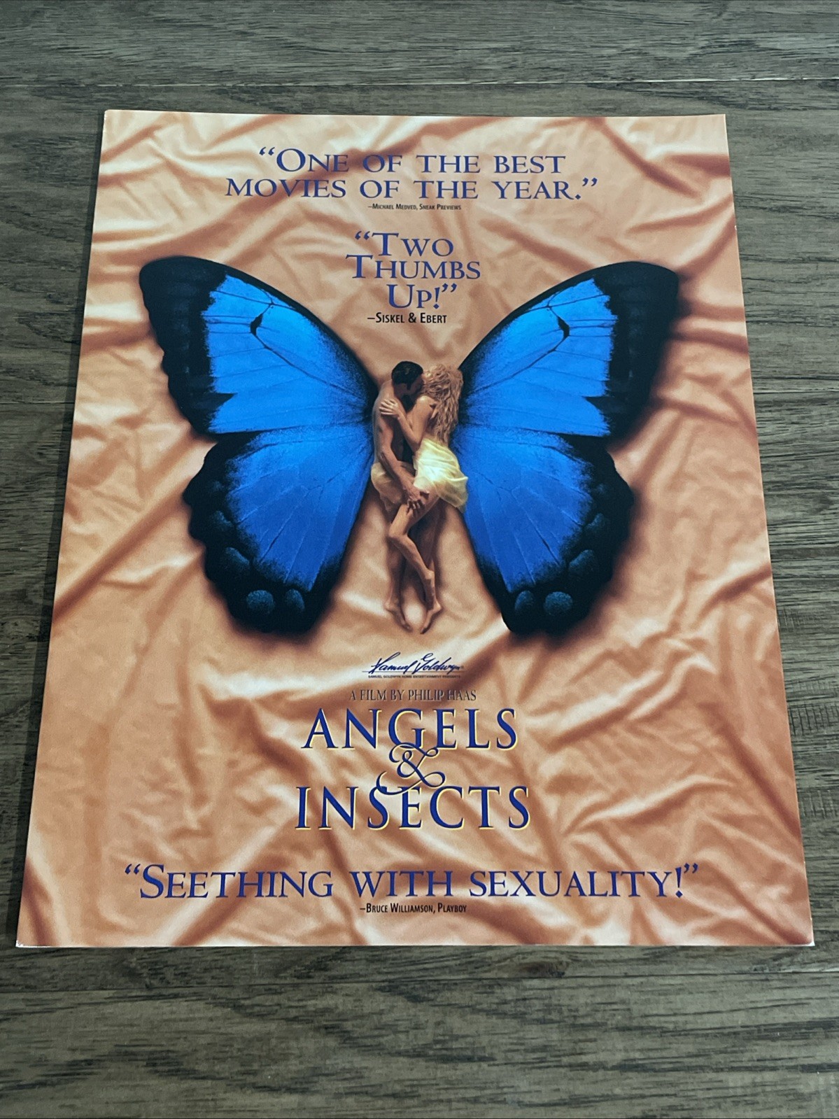 Angels & Insects Original Press Kit Sheet Video Store Promo KG JD