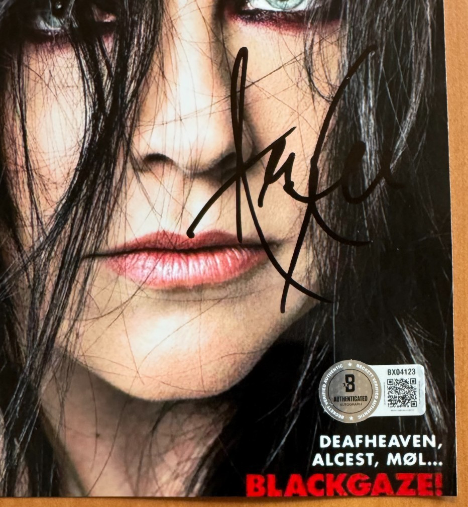 Amy Lee Signed Autographed 8×10 Kerrang! Cover Photo EVANESCENCE Beckett COA BAS