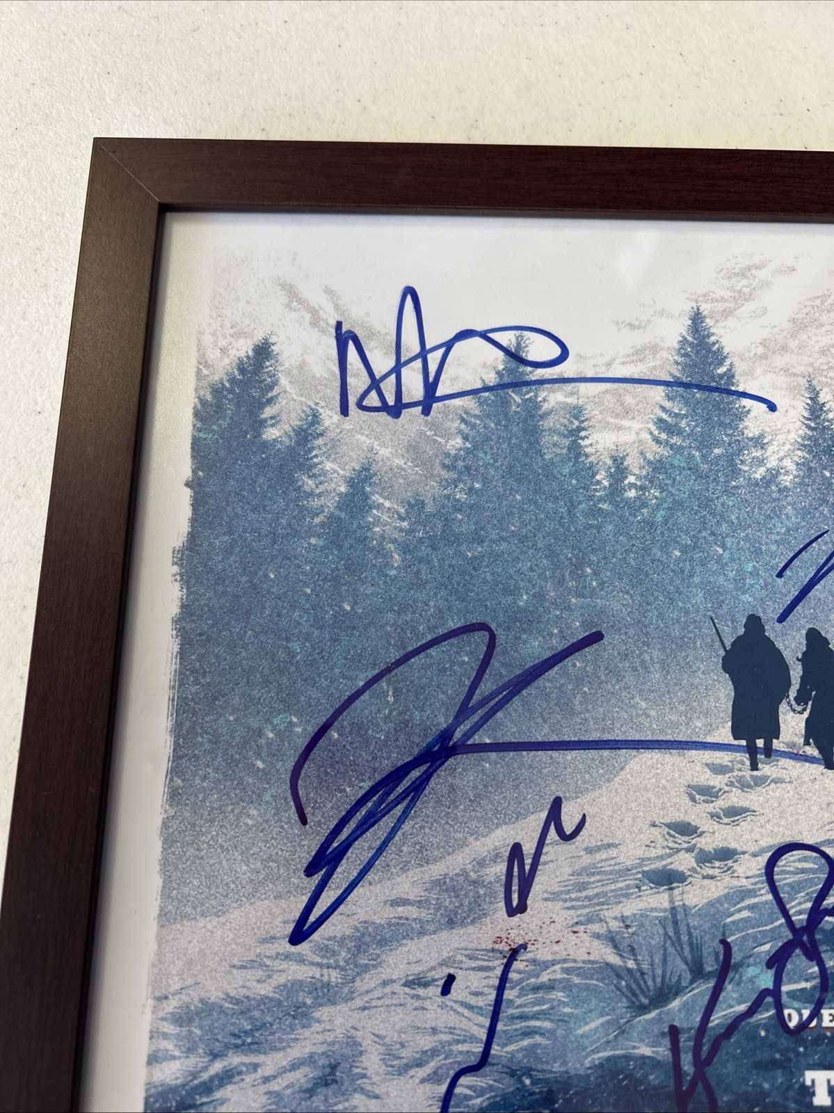 The Hateful 8 Cast Autograph Signed Beckett COA Authentic Quintin Tarantino Rare
