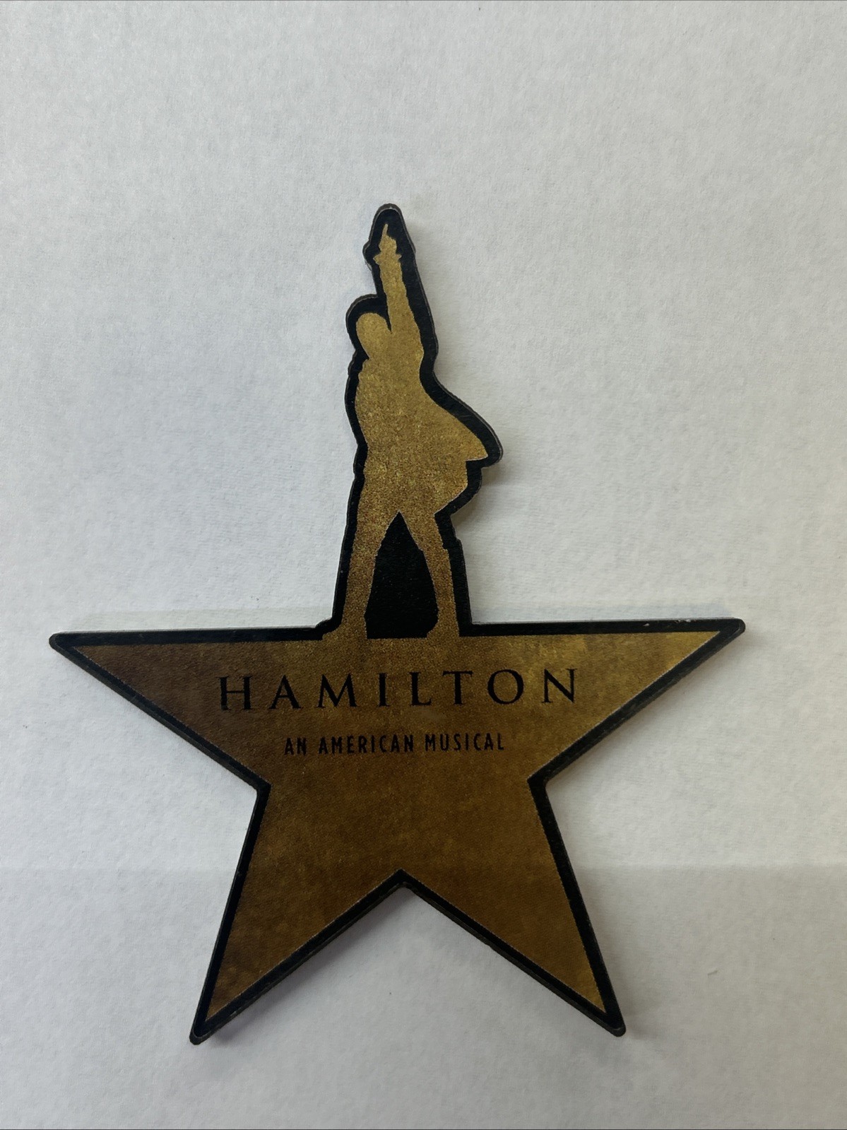 Hamilton Broadway Musical Rise Up acrylic magnet Promo