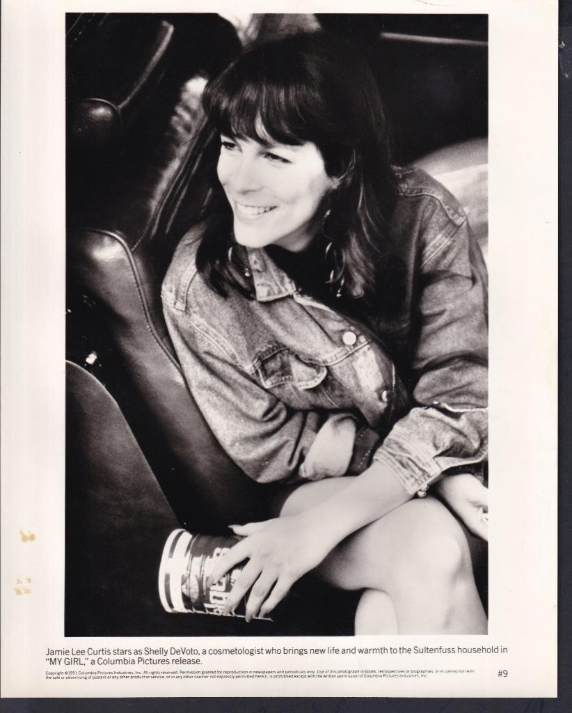 beautiful Jamie Lee Curtis closeup MY GIRL 1991 original movie photo 48913