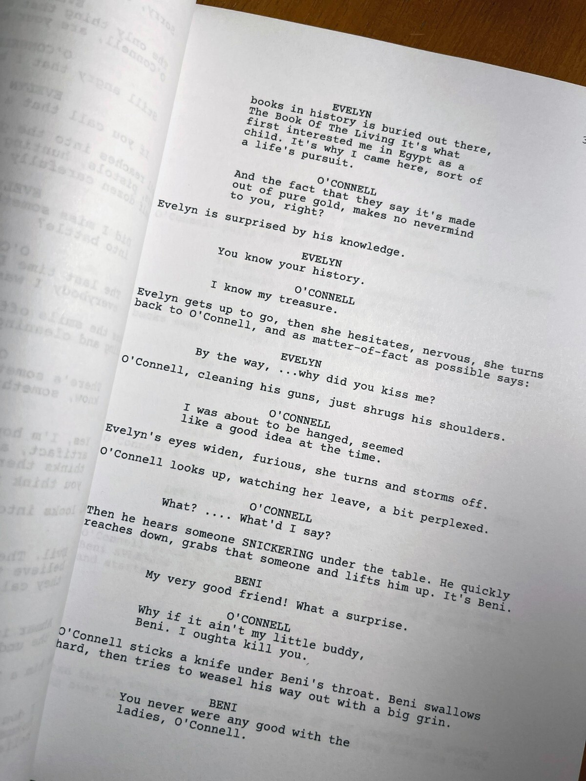 The Mummy Script Cast-Signed – Autograph Reprints – Brendan Fraser – Mummy 1999