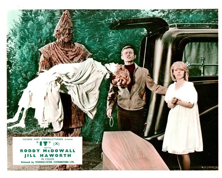 It Original Lobby Card Golem Roddy McDowall Jill Haworth Cult Sci Fi Horror 1967
