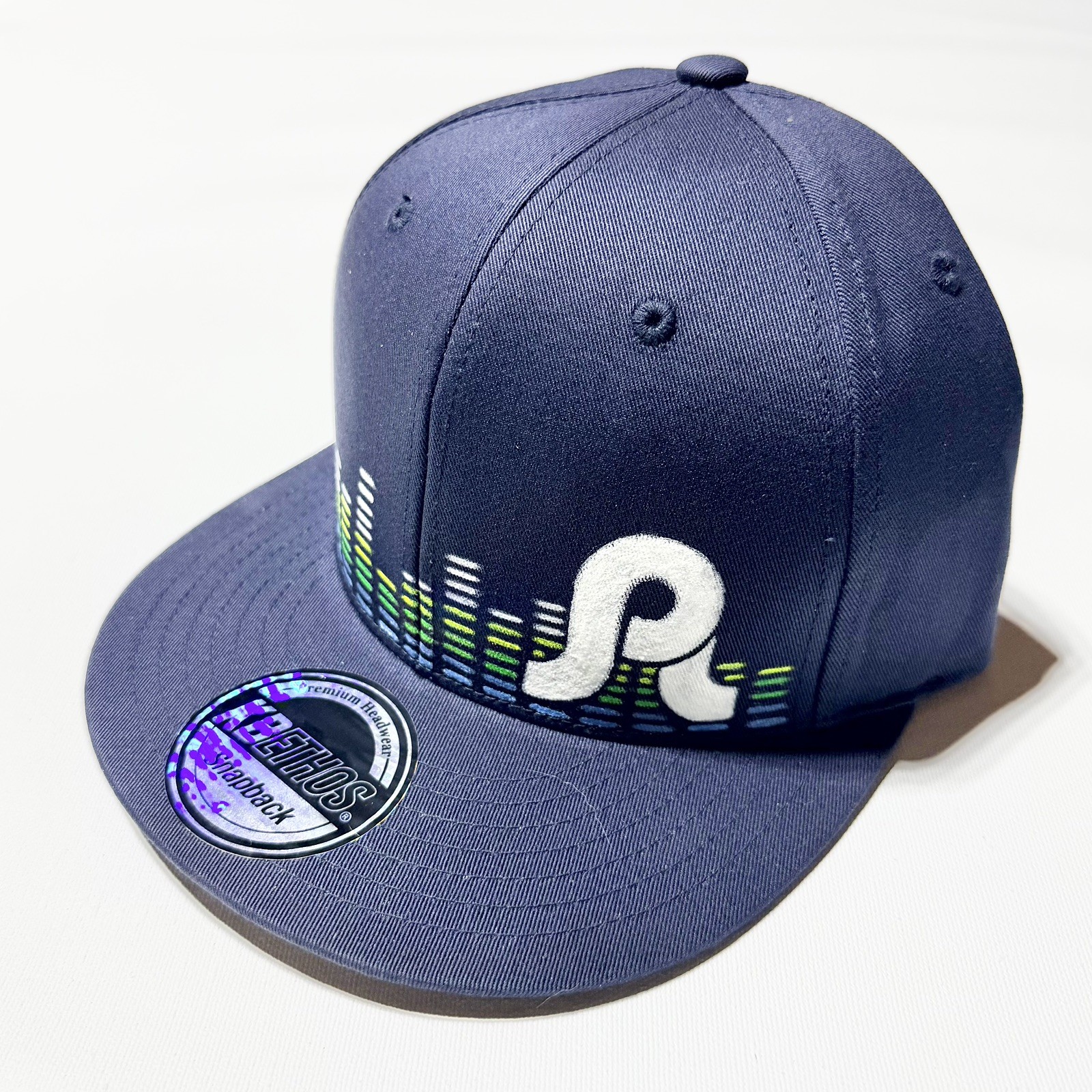Pretty Lights Navy Blue Equalizer SnapBack Hats, Pretty Lights Hat