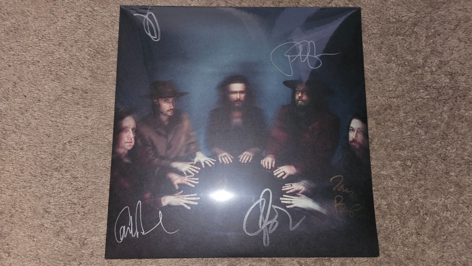 *** MY MORNING JACKET -IS- SIGNED BY ENTIRE BAND, SEALED VINYL ALBUM LP ***