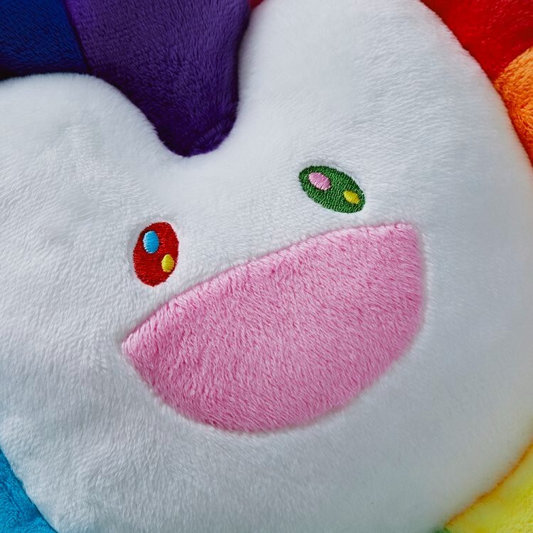 NewJeans x MURAKAMI Plush FLOWER Cushion 11.8″ New RARE