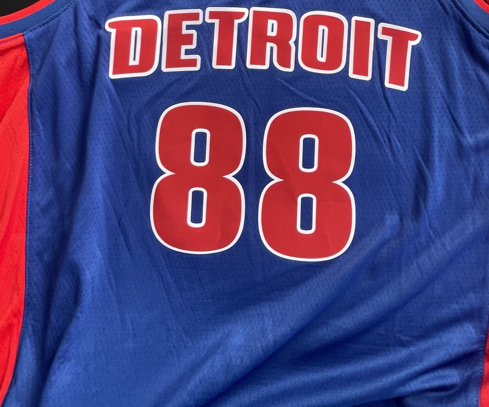 Big Sean Signed Autographed Detroit Pistons Jersey Rapper Psa/Dna Coa