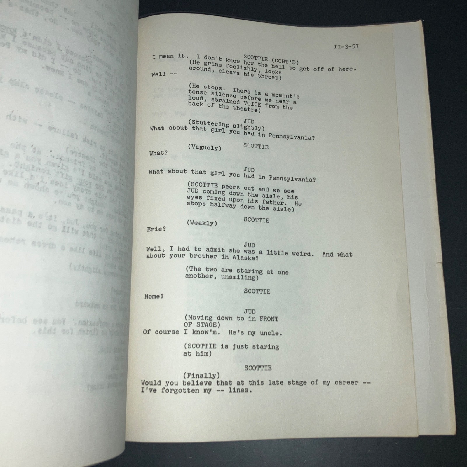 TRIBUTE (1977) Broadway Play Script Bernard Slade Jack Lemmon Film COA RARE