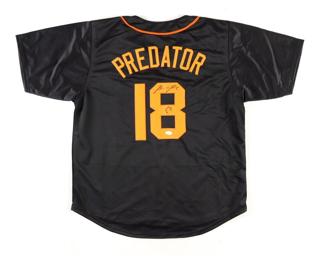 BRIAN A. PRINCE HAND SIGNED CUSTOM PREDATOR JERSEY WITH SKETCH. JSA COA