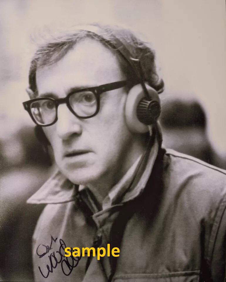 WOODY ALLEN REPRINT PHOTO 8X10 SIGNED AUTOGRAPHED CHRISTMAS MAN CAVE GIFT