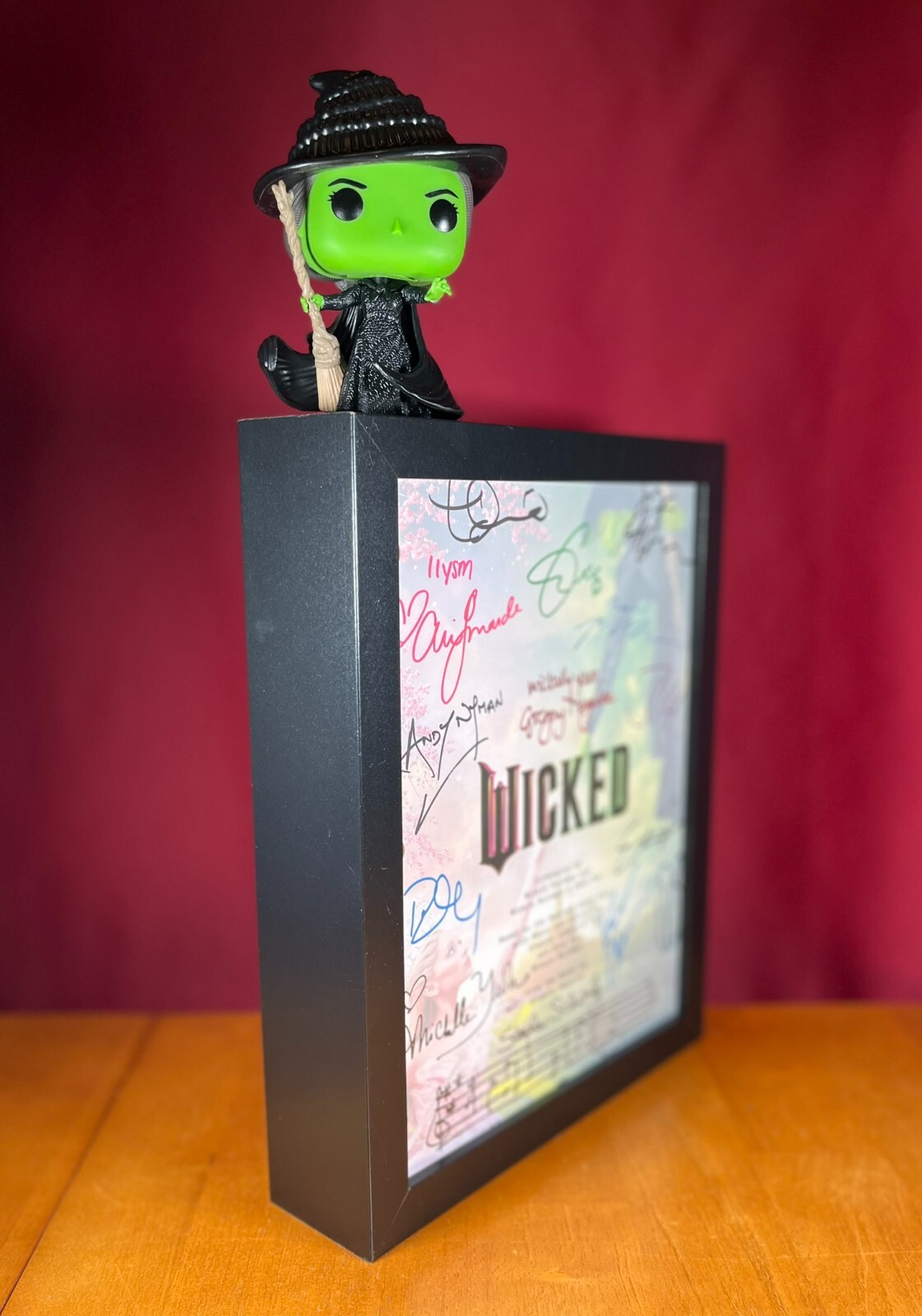 Wicked Movie Script Signed- Autograph Reprints- Ariana Grande- 123 Pages