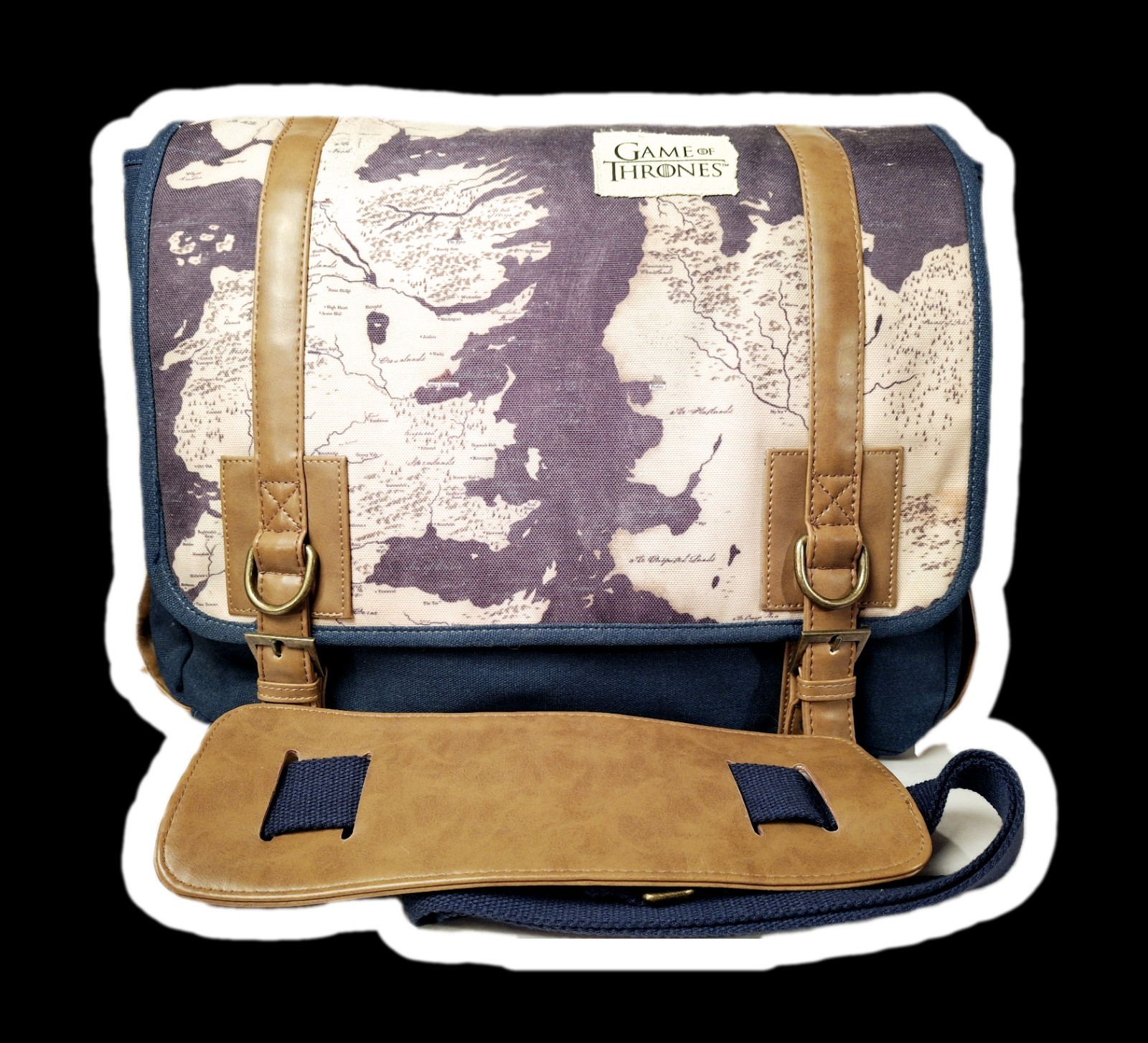 New Game Of Thrones Map Messenger Bag From Think Geek