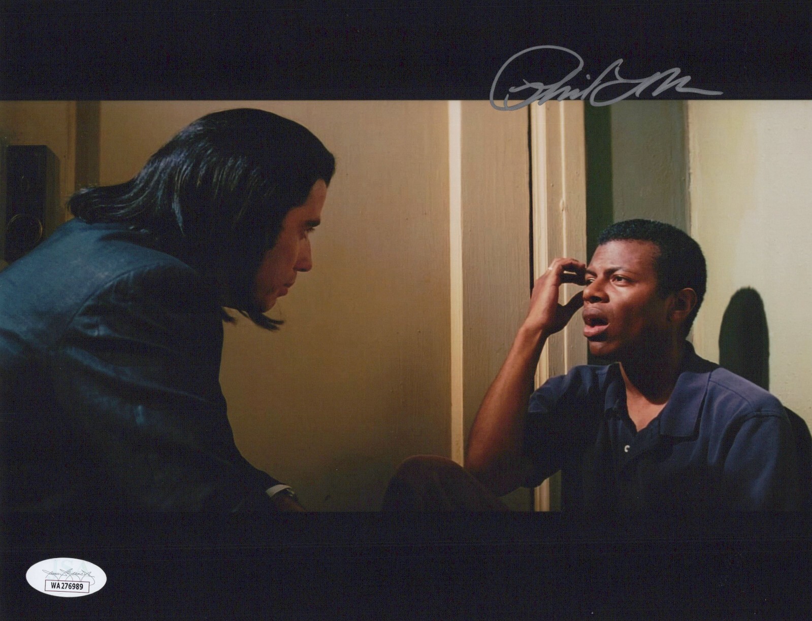 PHIL LAMARR Hand Signed PULP FICTION 8×10 Photo MARVIN Autograph JSA COA CERT