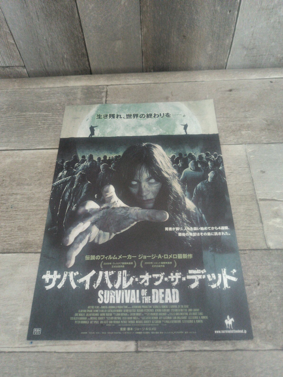 Survival of the Dead George Romero Movie Poster Flyer Japanese 7×10 US Seller