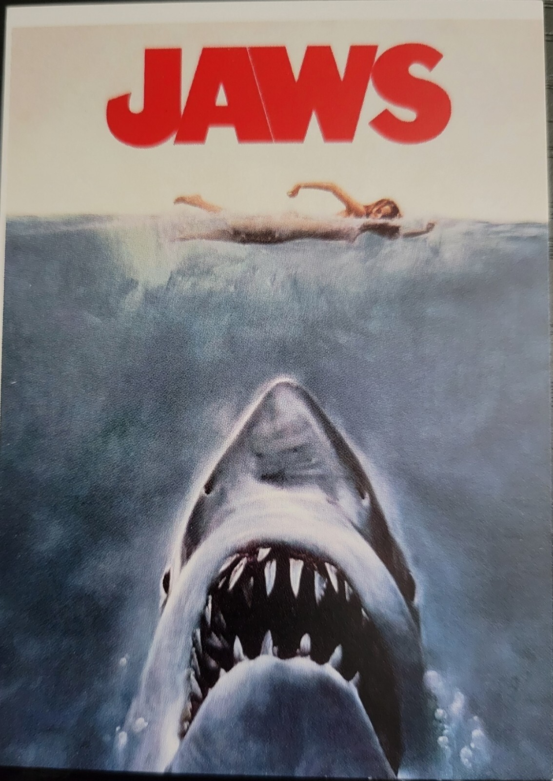 Susan Backlinie signed JAWS trading card 1st Victim