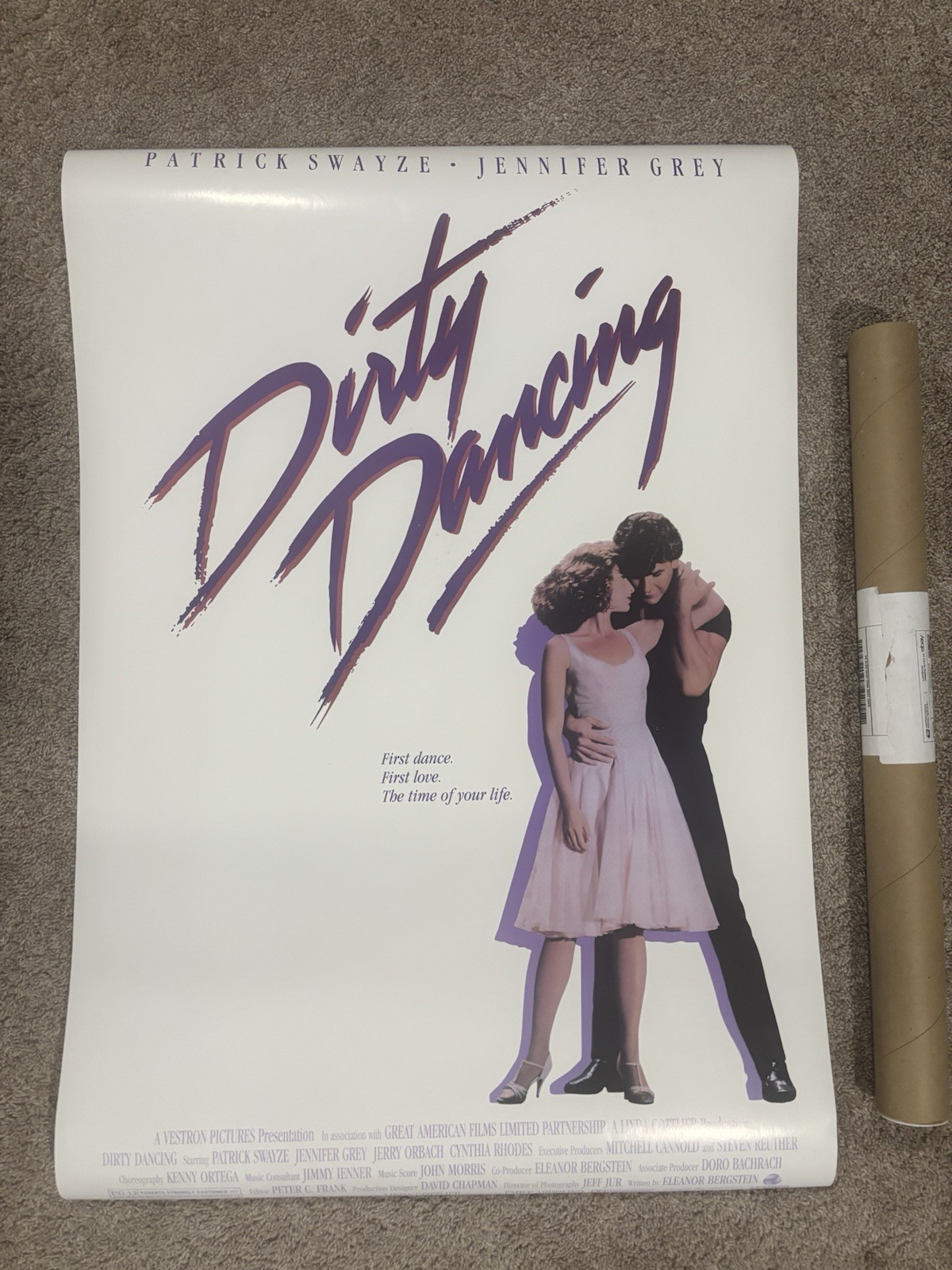 Dirty Dancing Original Movies Poster 27 x 41 in – Original Movie Poster