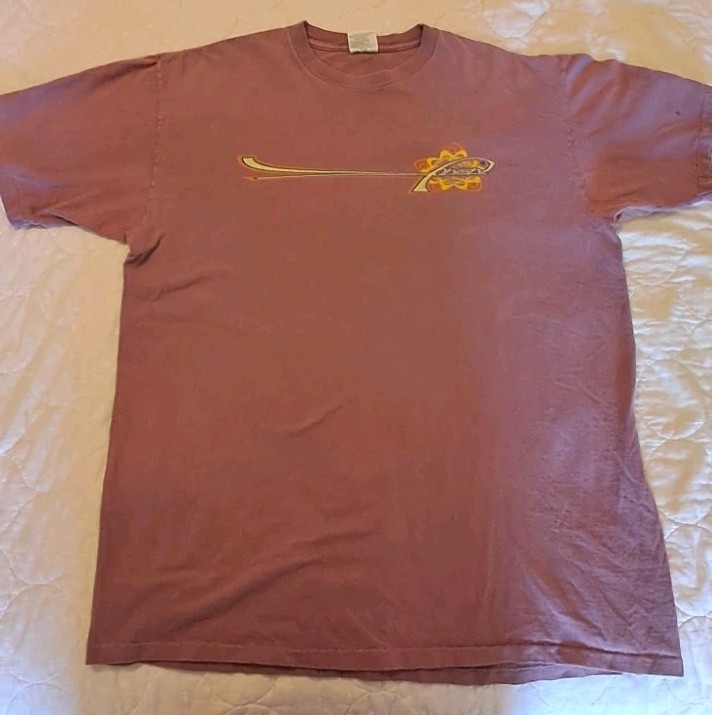 Original 1998 Phish Summer Tour Tee XL, Double Sided. Made In USA. Light Plum