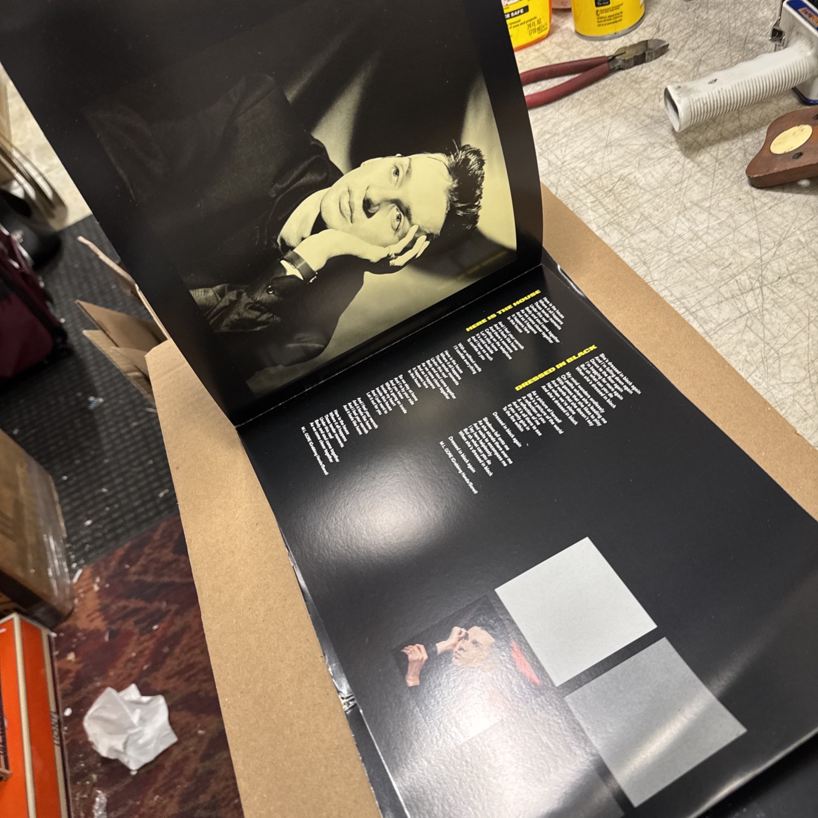 Depeche Mode Black Celebration Tour Program Book Souvenir 1986 / Rare