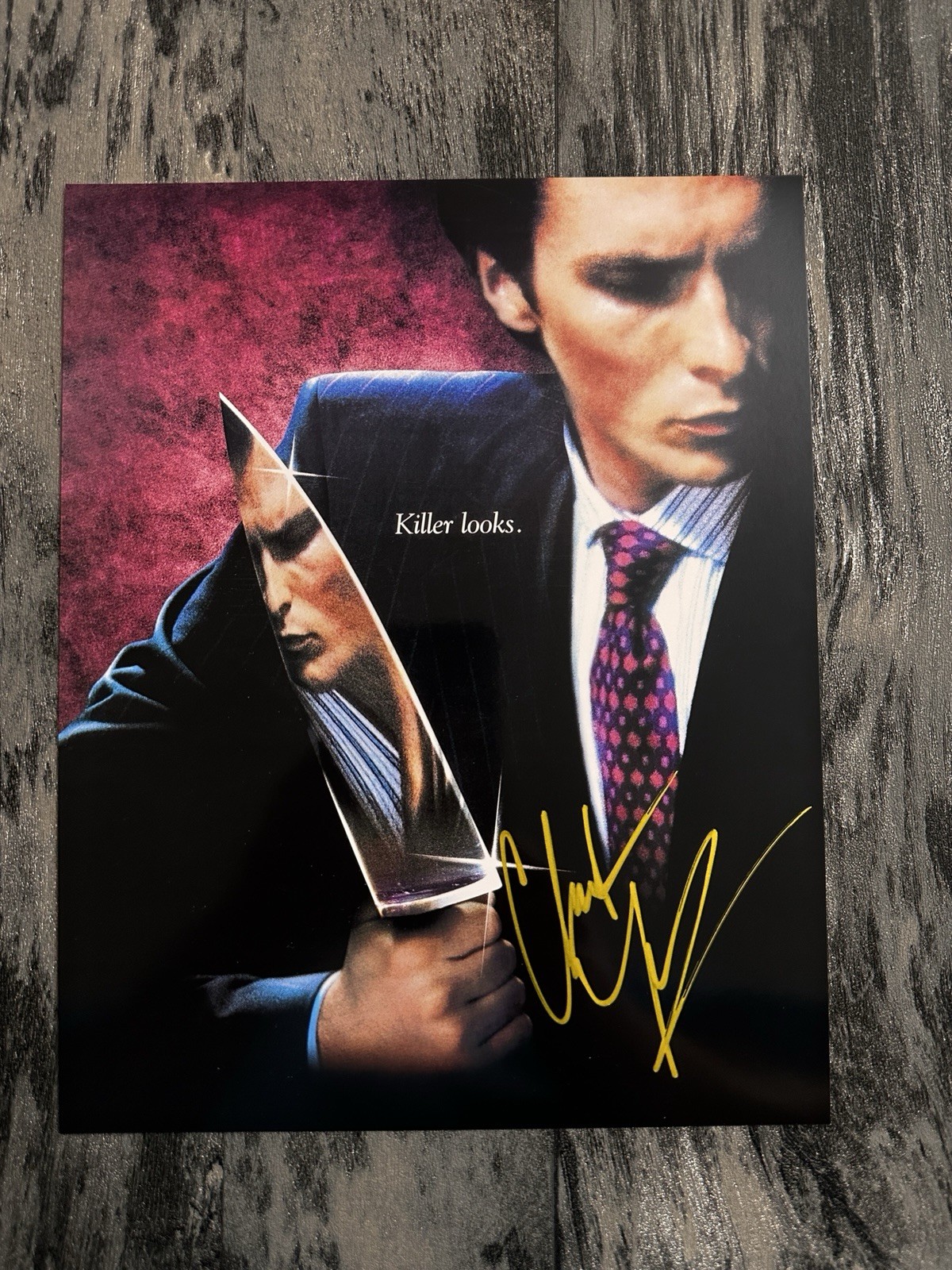 American Psycho Signed Movie Photo