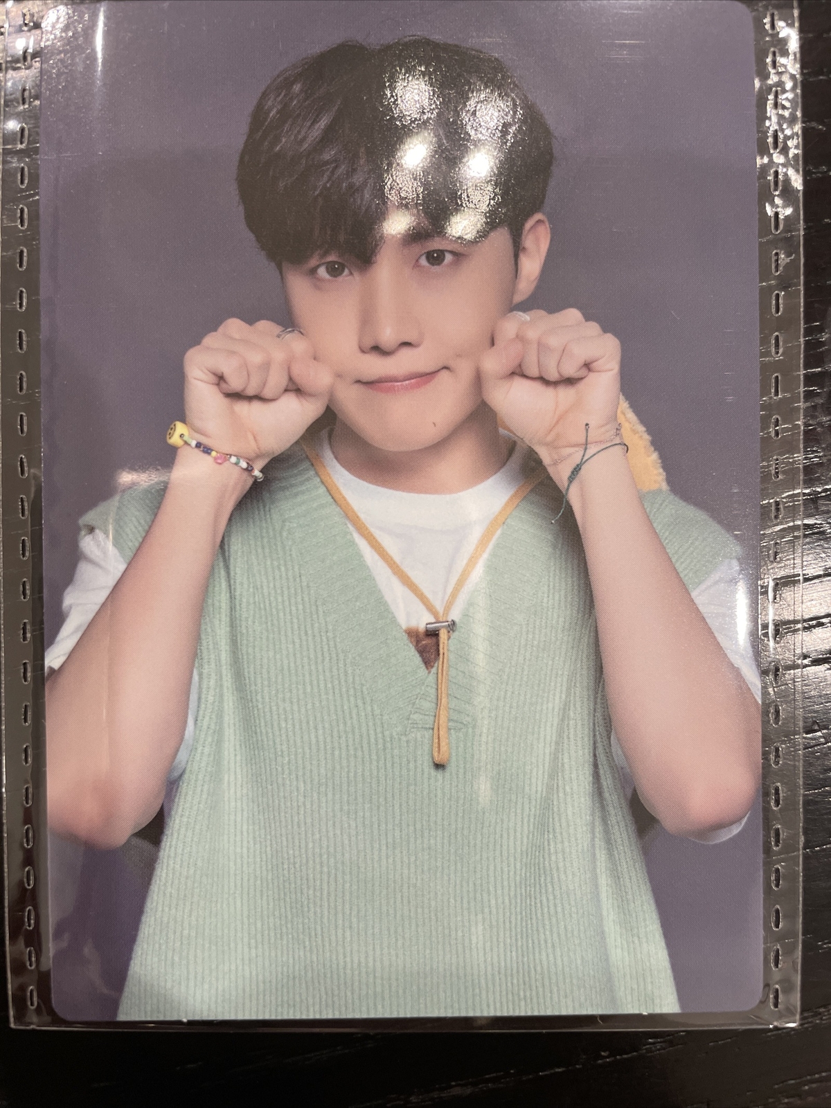 BTS OFFICIAL Hybe Bighit SOWOOZOO 2021 Muster MINI PHOTOCARD Jhope Hobi 7/8