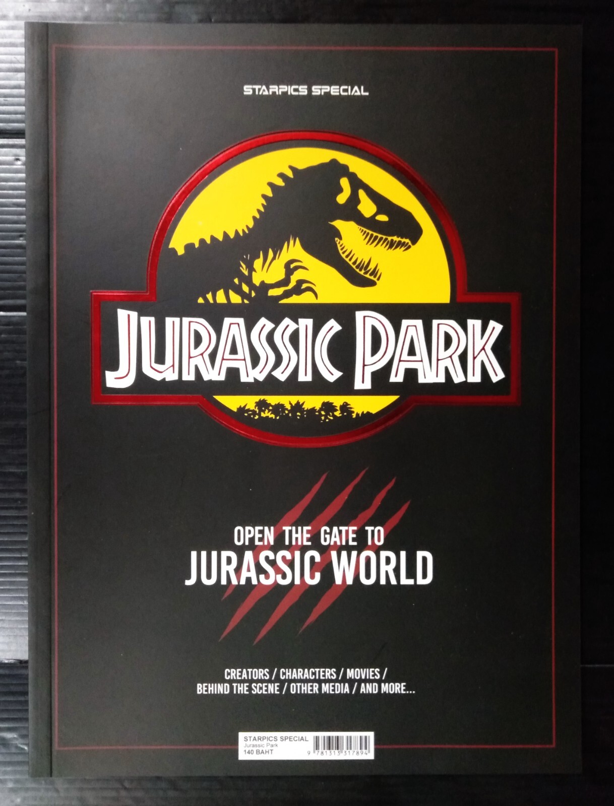 2015 Jurassic Park OPEN THE GATE TO Jurassic World THAILAND SP Book MEGA RARE!!!