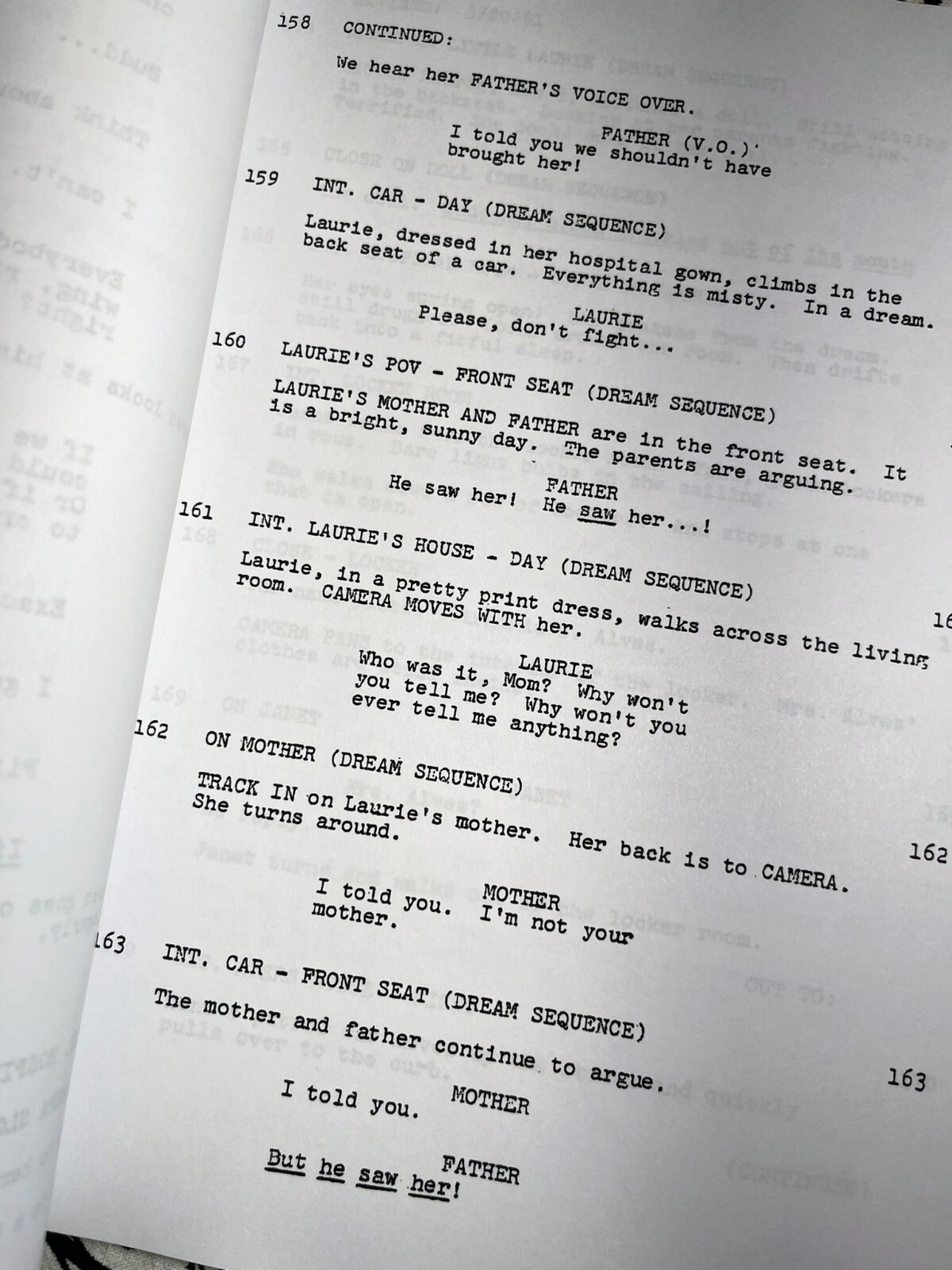 Halloween II Script Cast-Signed – Autograph Reprints – Michael Myers – 120 Pages