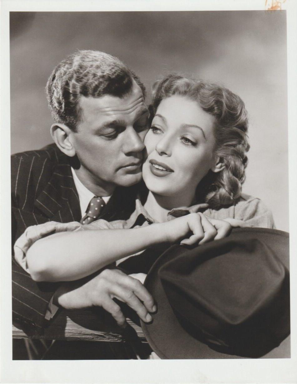 Original TV Photo 1950’s The Farmer’s Daughter Loretta Young Joseph Cotten