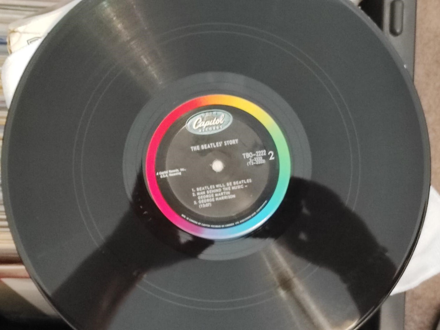 Mint 1964 Canadian High Fidelity/Mono “THE BEATLES STORY” on Capitol Records