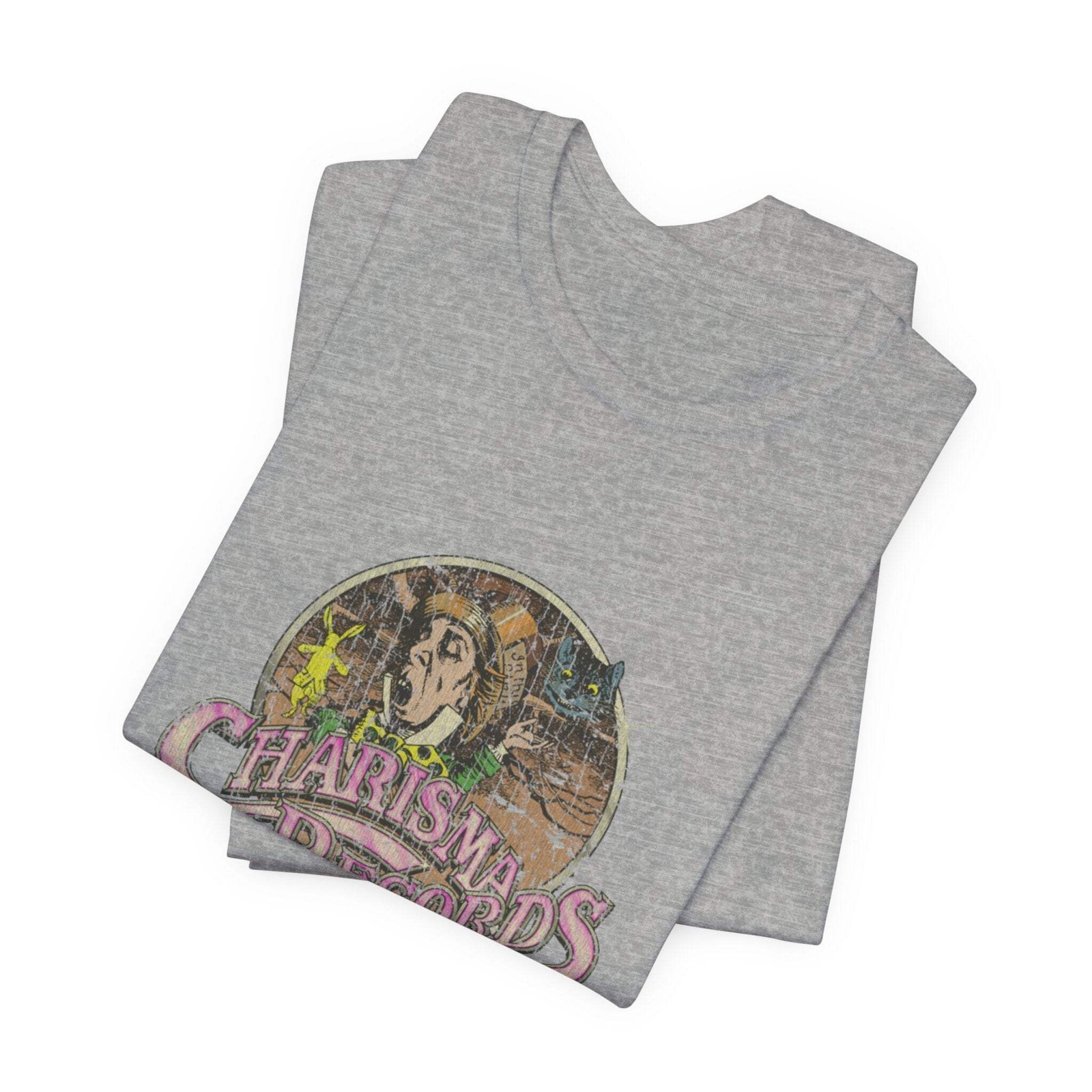 Vintage Charisma Records Label Logo Unisex Jersey Short Sleeve T-Shirt
