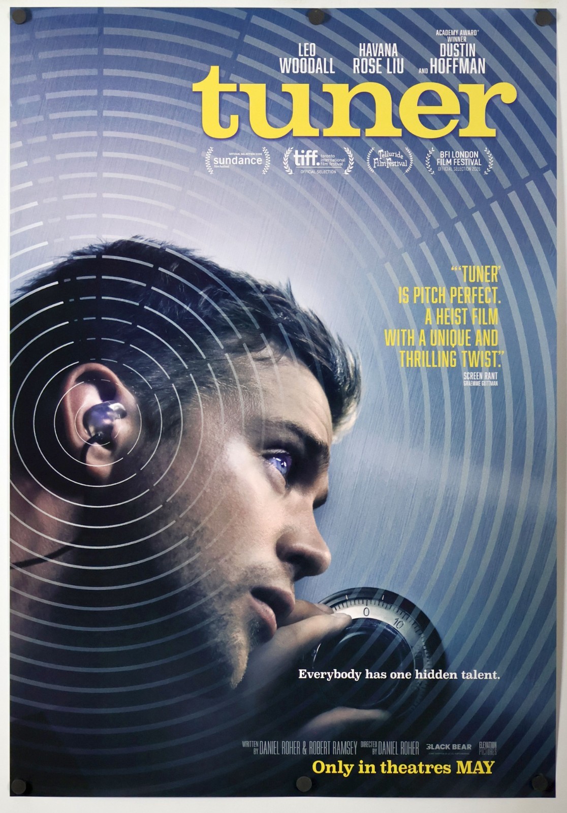 Tuner – original movie poster 27×39 2026 – Award Winner Limited