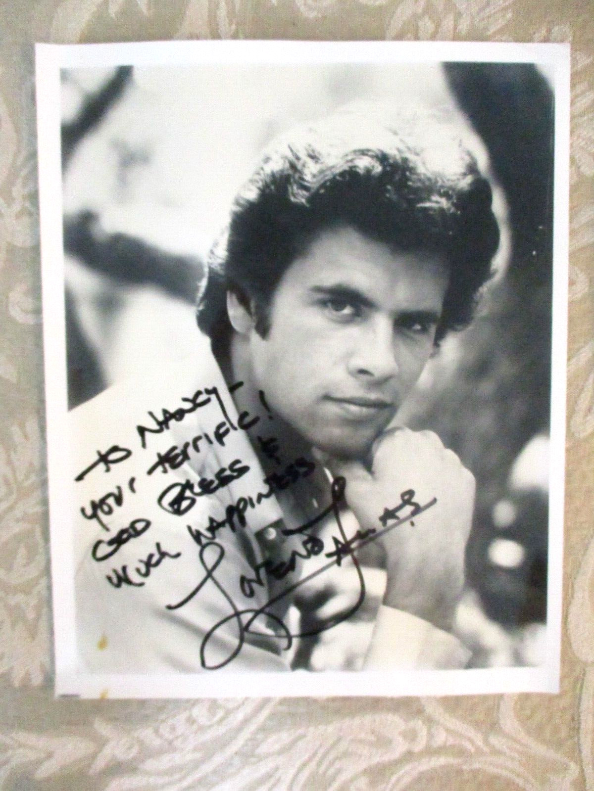 LORENZO LAMAS AUTOGRAPHED PICTURE – VINTAGE