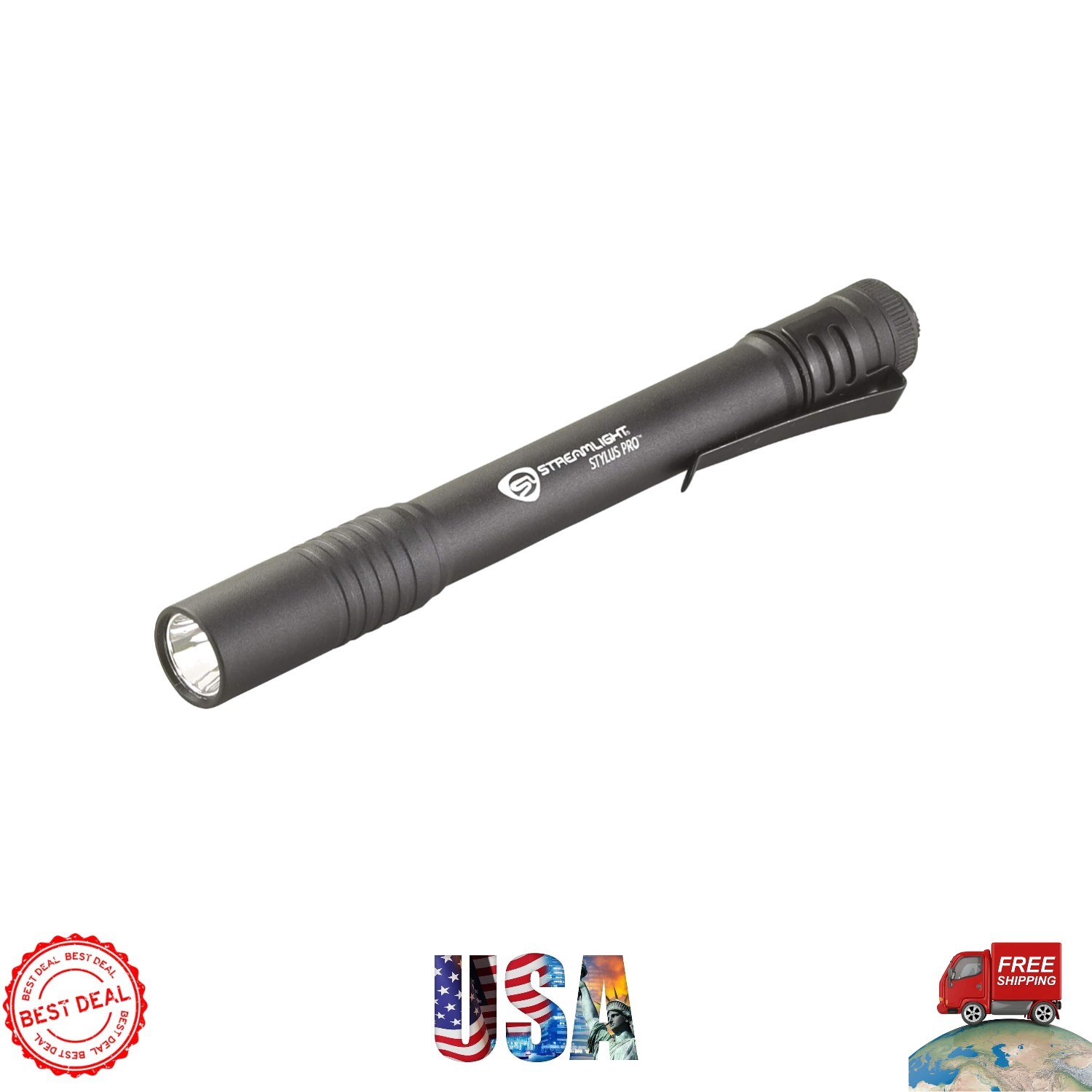 Stylus Pro 100-Lumen Penlight – Portable LED Flashlight for Outdoor Adventures