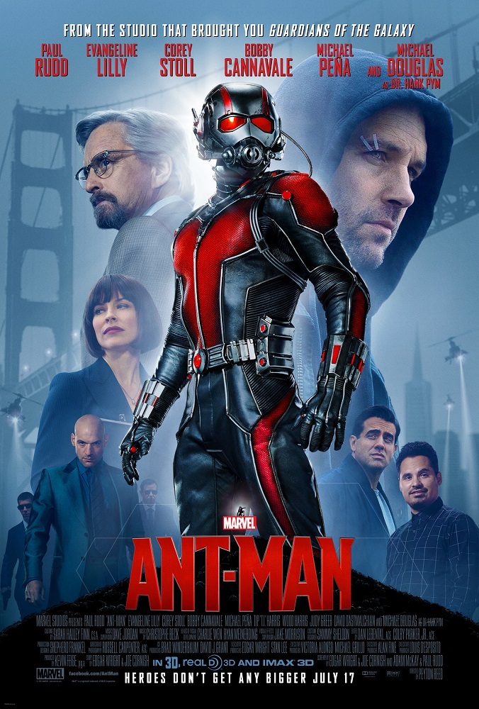 Ant Man poster – Paul Rudd, Michael Douglas, Antman poster (v2)