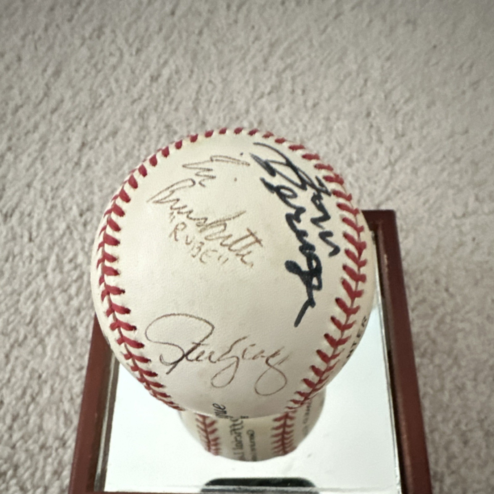 Rawlings Major League 2 Cast Signed Baseball Charlie Sheen Beranger Haysbert JSA