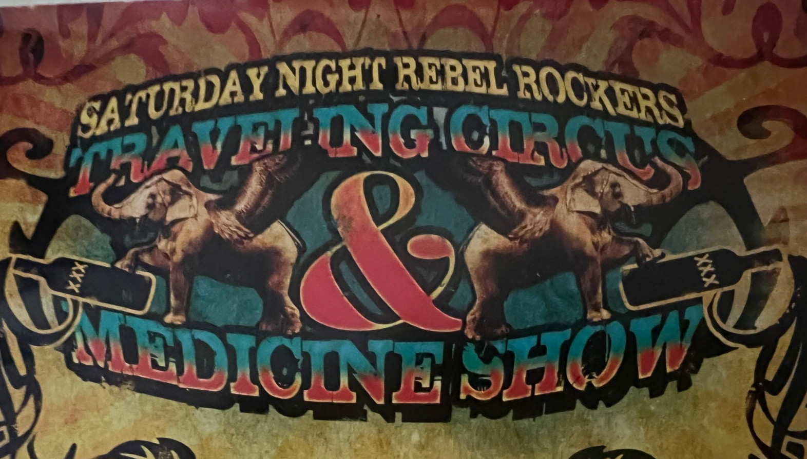 Counting Crows 2009 Traveling Circus & Medicine Poster