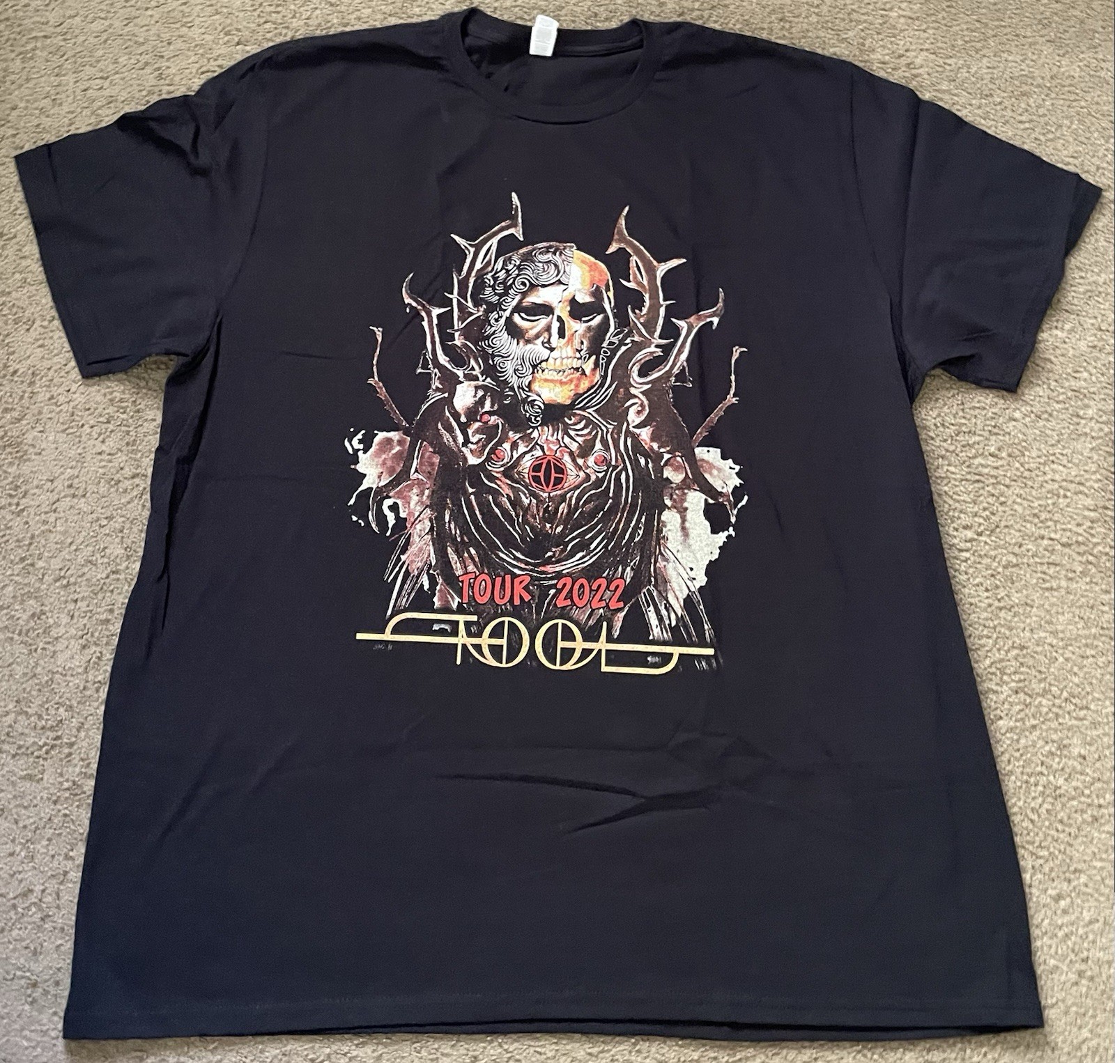 Tool Band Shirt – New Sixe 2XL Tour 2022 Black XXL